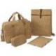 BOLSO ESCOLAR MARCA EXACOMPTA ETERNECO CUERO IMITACION VEGETAL GRANDE RECTANGULAR 105X75X205 MM