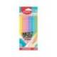 LAPICES DE COLORES MAPED COLOR PEPS CAJA DE 12 UDS COLORES PASTEL SURTIDOS