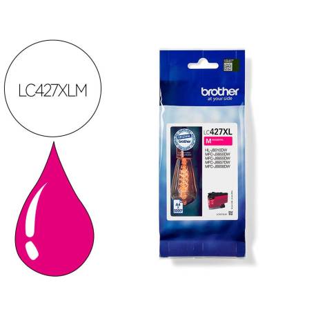 CARTUCHO BROTHER LC427XLM MAGENTA mfcj4340dw / 4540dw / 4540dwxl