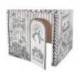 CASA DE JUEGO MARCA BANKERS BOX PLAYHOUSE UNICORNIO PARA PINTAR FABRICADA EN CARTON RECICLADO 1210X960X810 MM