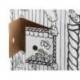 CASA DE JUEGO MARCA BANKERS BOX PLAYHOUSE UNICORNIO PARA PINTAR FABRICADA EN CARTON RECICLADO 1210X960X810 MM