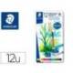 LAPICES DE COLORES MARCA STAEDTLER ACUARELABLES CAJA METAL DE 12 COLORES SURTIDOS