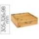 SOPORTE PARA CAPSULAS DE CAFE MARCA CEP SILVA BAMBU 1 CAJON 305X326X98 MM