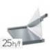 GUILLOTINA DE PALANCA LEITZ DIN A3 LONGITUD CORTE 457 MM CAPACIDAD DE CORTE 25H