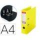 ARCHIVADOR DE PALANCA ESSELTE N 1 CO2 NEUTRAL DIN A4 CARTON FORRADO LOMO 75 MM AMARILLO