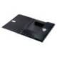 CARPETA LEITZ RECYCLE GOMAS TRES SOLAPAS DIN A4 POLIPROPILENO COLOR NEGRO