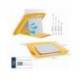 SOPORTE PARA PORTATIL MARCA LEITZ ERGO COSY AJUSTABLE 4 ALTURAS COLOR AMARILLO 310X50X247 MM