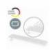 REPOSAMUÑECAS LEITZ ERGO COSY PARA TECLADO AJUSTABLE GRIS