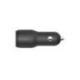 CARGADOR PARA COCHE MARCA BELKIN CCB001BTBK DOBLE USB-A 24W 12W X2 COLOR NEGRO