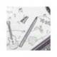 ROLLER MARCA PARKER VECTOR XL SILVER BLUE PUNTA FINA