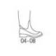 BOTAS DELTAPLUS DE SEGURIDAD STONE PVC COLOR NEGRO SUELA DE TACOS TALLA 38