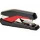 GRAPADORA RAPID S17 FULLSTRIP PLASTICO CAPACIDAD DE GRAPADO 30 HOJAS USA GRAPAS 24/6 Y 26/6 NEGRO/ROJO