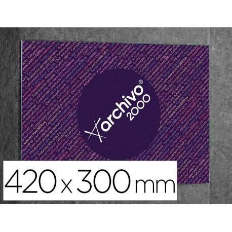 EXPOSITOR MURAL ARCHIVO 2000 PREMIUM DE PARED CON ADHESIVO POLIESTIRENO COLOR TRANSPARENTE DIN A3 HORIZONTAL 420X300 MM