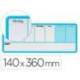 PLANIFICADOR SEMANAL NOBO MAGNETICO AZUL 140X360 MM