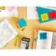 BLOC DE NOTAS ADHESIVAS QUITA Y PON BEACHSIDE 100% PEFC 76X76 MM 100 HOJAS PACK DE 6 UNIDADES