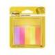 BLOC DE NOTAS ADHESIVAS QUITA Y PON MARCA POST-IT MININOTAS ENERGETIC COLOUR 15 X 50 MM 50 HOJAS PACK DE 5 UNIDADES