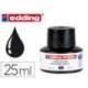 TINTA ROTULADOR EDDING MTK25 CON SISTEMA CAPILAR NEGRO FRASCO DE 25 ML