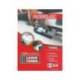 PAPEL PLASTICO YOSAN PAPERPLAST POLIESTER COLOR BLANCO BRILLO DIN A4 120 MC IMPRIMIBLE PAQUETE DE 50 HOJAS