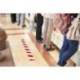 CINTA ADHESIVA MARCA TARIFOLD SEGURIDAD PARA MARCAJE Y SEÑALIZACION DE SUELO 33 MT X 50 MM COLOR BLANCO/ROJO
