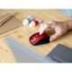 RATON MARCA TRUST YVI+ OPTICO INALAMBRICO ECO 4 BOTONES 800/1600 DPI USB 2.0 COLOR ROJO