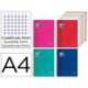 CUADERNO ESPIRAL MARCA OXFORD EUROPEANBOOK 10 TAPA EXTRADURA DIN A4 200 HOJAS CUADRO 5 MM