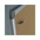 PIZARRA CORCHO MARCA ROCADA MARCO ALUMINIO CON CANTONERAS 120X240 CM