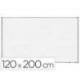PIZARRA BLANCA MARCA ROCADA LACADA MAGNETICA MARCO ALUMINIO CON CANTONERAS 120X200 CM