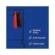 PERCHERO MARCA ROCADA MAULLIMBO CABALLETE EXTENSIBLE CON RUEDAS COLOR NEGRO 1270X505X1570 MM