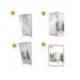 MARCO PORTA ANUNCIOS MARCA NOBO IMPRESSION PRO DIN A3 MARCO DE CLIP ALUMINIO 320X17X445 MM