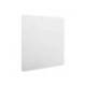 PIZARRA COLOR BLANCA NOBO MODULAR SIN MARCO ACERO MAGNETICA 450X450 MM