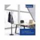 PERCHERO METALICO MAUL LAURA 4 COLGADORES MADERA NEGRO 370X1800X370 MM