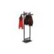 PERCHERO METALICO MAUL SALSA 8 COLGADORES NEGRO 520X1730X400 MM
