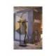 PERCHERO METALICO MAUL SALSA 8 COLGADORES NEGRO 520X1730X400 MM