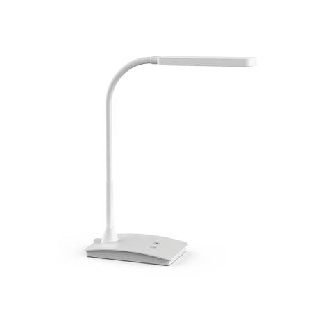 LAMPARA DE ESCRITORIO MAUL LED PEARLY TRES NIVELES INTENSIDAD BLANCO 106X375X357 MM