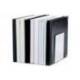 APOYALIBROS METALICO MARCA MAUL ALUMINIO 100X100X130 MM