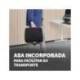 RESPALDO ERGONOMICO MARCA FELLOWES LUMBAR ACOLCHADO BREYTA COMFORT COLOR NEGRO 330X380X90 MM