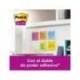 BLOC DE NOTAS ADHESIVAS QUITA Y PON POST IT SUPER STICKY CARNIVAL 100% PEFC 76X127 MM PACK DE 6 BLOCS COLORES SURTIDOS