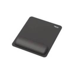 ALFOMBRILLA PARA RATON MARCA FELLOWES CON REPOSAMUÑECAS BREYTA NEGRO 250X210X25 MM