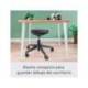TABURETE MARCA LEITZ ERGO CON ASIENTO TRIANGULAR 5 RUEDAS GIRATORIAS REGULABLE EN ALTURA HASTA 59 CM NEGRO
