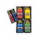BANDERITAS SEPARADORAS MARCA POST-IT 680 DISPENSADOR 50 HOJAS 4 COLORES SURTIDOS + 2 DISPENSADORES 684 FLECHA 2