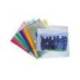 CARPETA BROCHE MARCA DJOIS POLIPROPILENO DIN A4 HORIZONTAL PACK DE 12 UNIDADES COLORES SURTIDOS