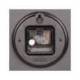 RELOJ MARCA MAUL DRIP DE PARED REDONDO 25 CM DIAMETRO CUARZO MARCO NEGRO