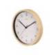 RELOJ MARCA MAUL GRAIN DE PARED REDONDO 30 CM DIAMETRO CUARZO MARCO MADERA NATURAL CLARA