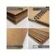 ALBUM ESPIRAL PARA PERSONALIZAR MARCA CLAIREFONTAINE TAPA DURA KRAFT 32X24 CM 40 HOJAS 200 GR