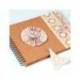 ALBUM ESPIRAL PARA PERSONALIZAR MARCA CLAIREFONTAINE TAPA DURA KRAFT 32X24 CM 40 HOJAS 200 GR