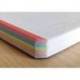 CUADERNO ESPIRAL MARCA CLAIREFONTAIN E DIN A4+ 120 HOJAS 90 GR TAPA PLASTICO MICROPERFORADO CUADRO 5 MM COLORES SURTIDOS