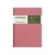 LIBRETA MARCA CLAIREFONTAINE AGE-BAG TAPA CARTULINA LOMO COSIDO LISO 96 HOJAS COLOR ROSA ANTIOQUIA 210X297 MM