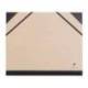 CARPETA DE DIBUJO MARCA CLAIREFONTAINE CON GOMILLAS DIN A4+ KRAFT MARRON 260X330 MM