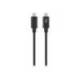 CABLE TNB USB-C A USB-C LONGITUD 1 M COLOR NEGRO
