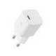 CARGADOR DE PARED TNB GAN 30 W USB-C + USB A BLANCO